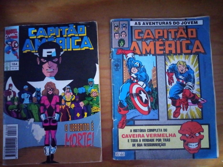 Livros - Marvel - Capitão América - Homem Ferro