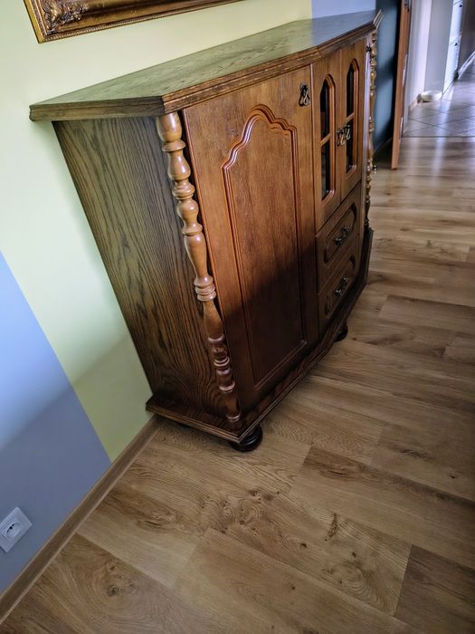 Komoda dębowa duża