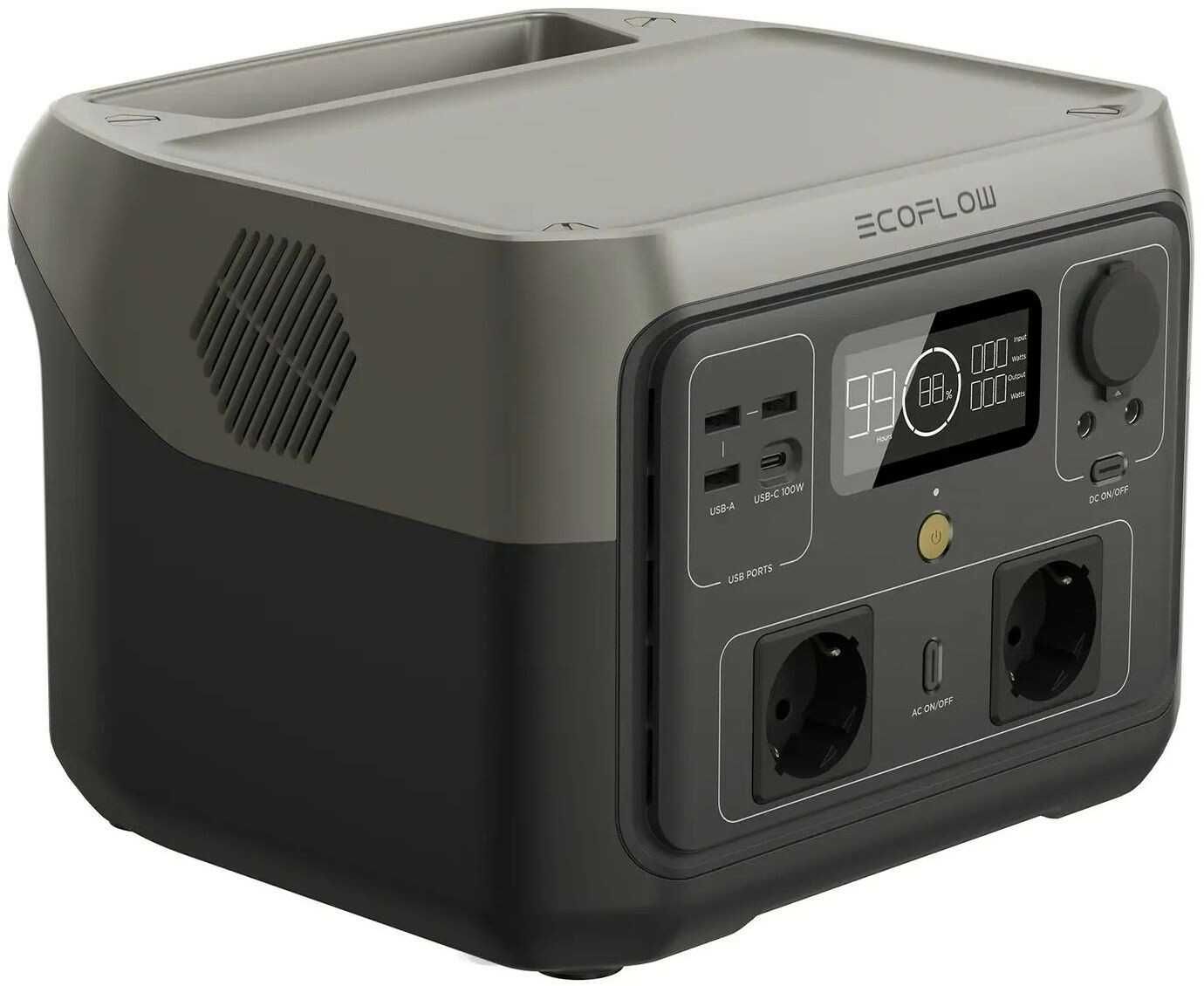 EcoFlow RIVER 2 Max / 500 Вт / 512 Вт⋅год / LiFePO4 (RIVER2Max)