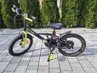 Rower dziecięcy Btwin 500 Dark Hero 16 cali