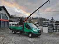 Ford Transit 470 HDS Fassi cały w oryginale! jak Iveco Daily