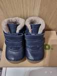 Buty zimowe kozaki  skóra/kożuch naturalny Froddo rozm. 19
