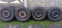 4 x Felgi stalowe 14, 4x100, 5,5J, ET 49, z oponami 175/65