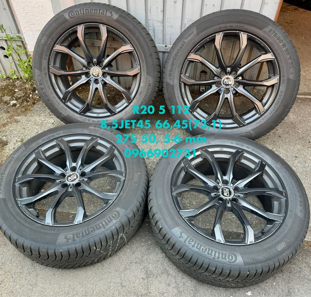 Диски колеса Audi Ауди R20 5 112 275 50 VW Mercedes GLE GL ML 164 166