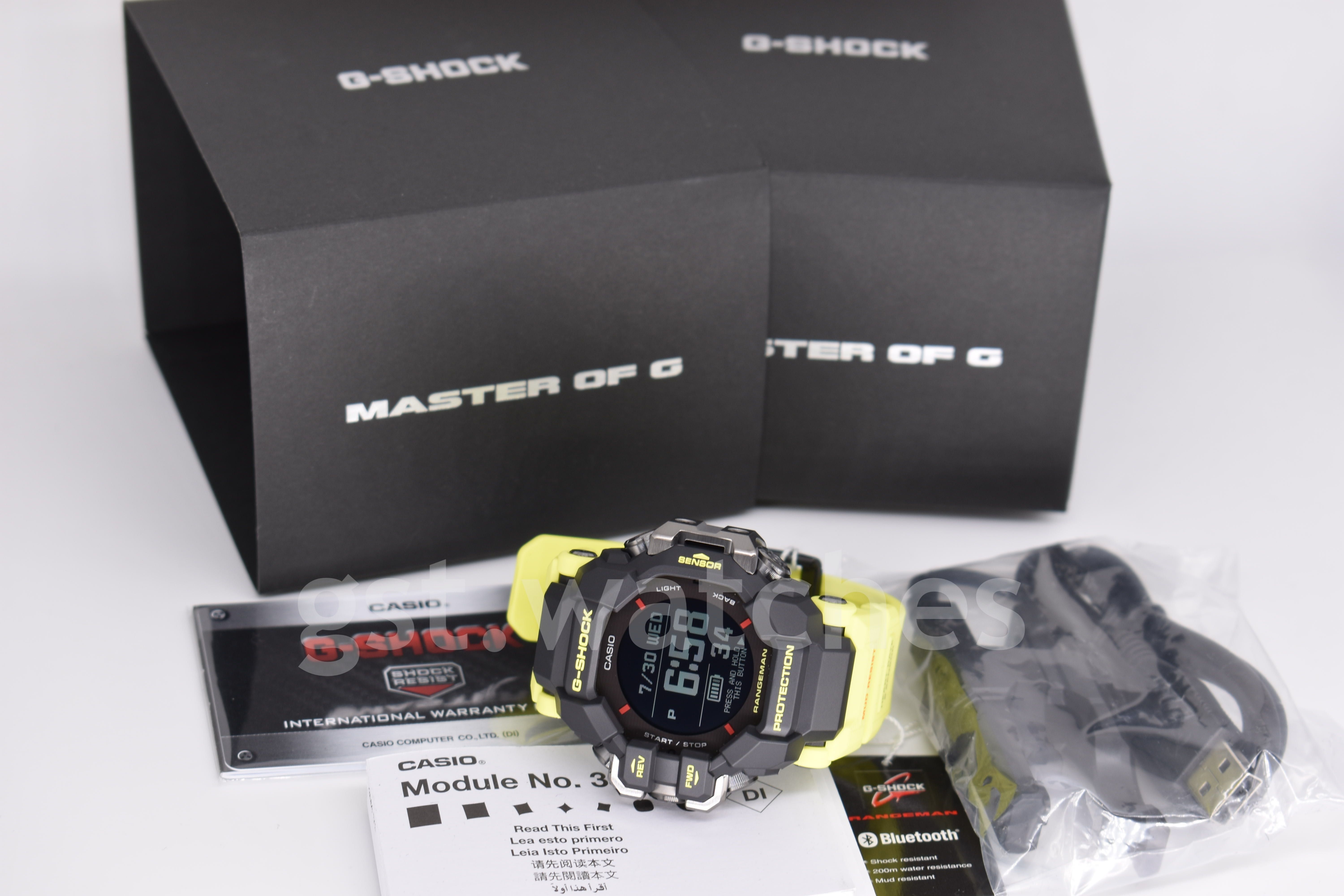 Casio G-Shock GPR-H1000RY-1A9 NEW ORIGINAL | GPS | Bluetooth | Solar