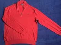 Sweter Polo Ralph Lauren rozm. XL czerwien/bordo