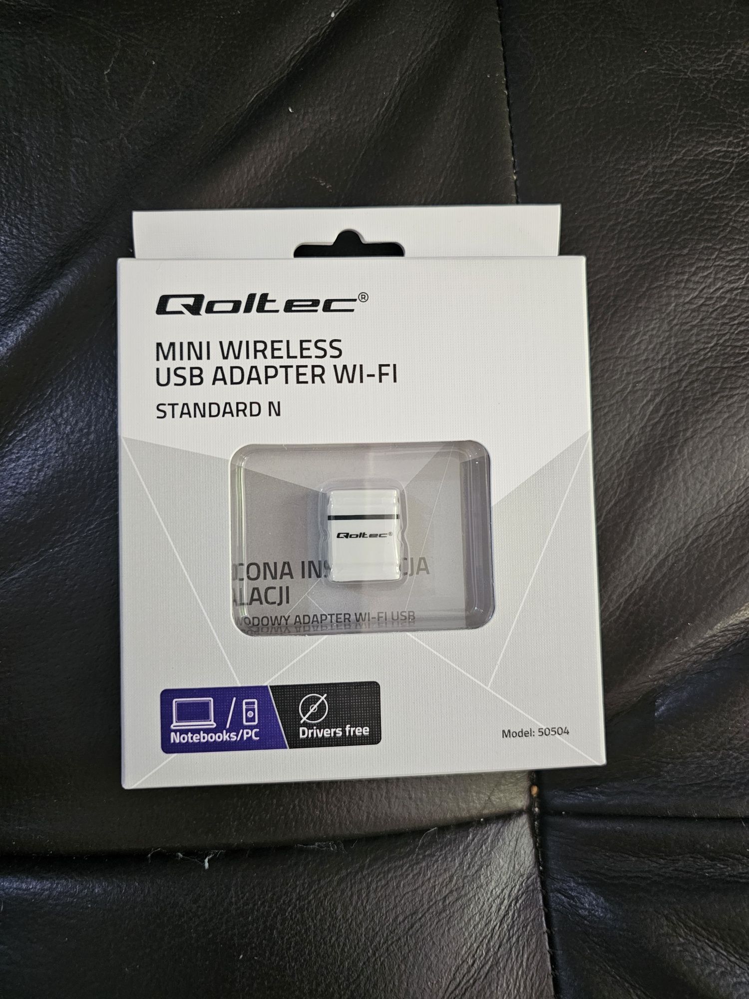 Qoltec Bezprzewodowy Mini Adapter USB Wi-Fi | Standard N