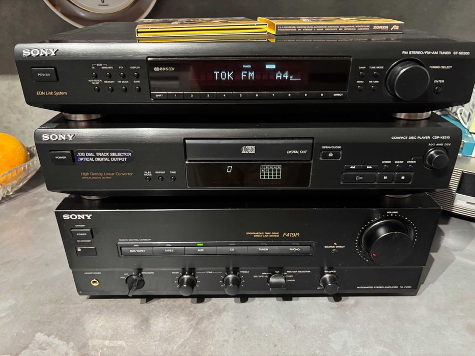 SONY TUNER ST-SE500 AM/FM, RDS, sprawny 100% - super stan