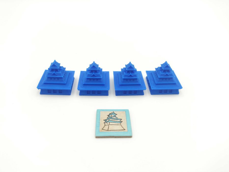 Rising Sun - Zestaw twierdz do gry planszowej