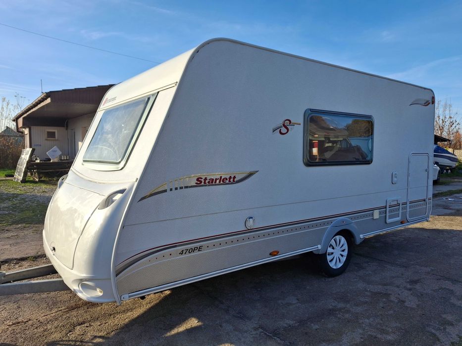 Przyczepa Steckerman Easy Starlett 470 Pe, 1150Kg, 2011r, Przedsionek