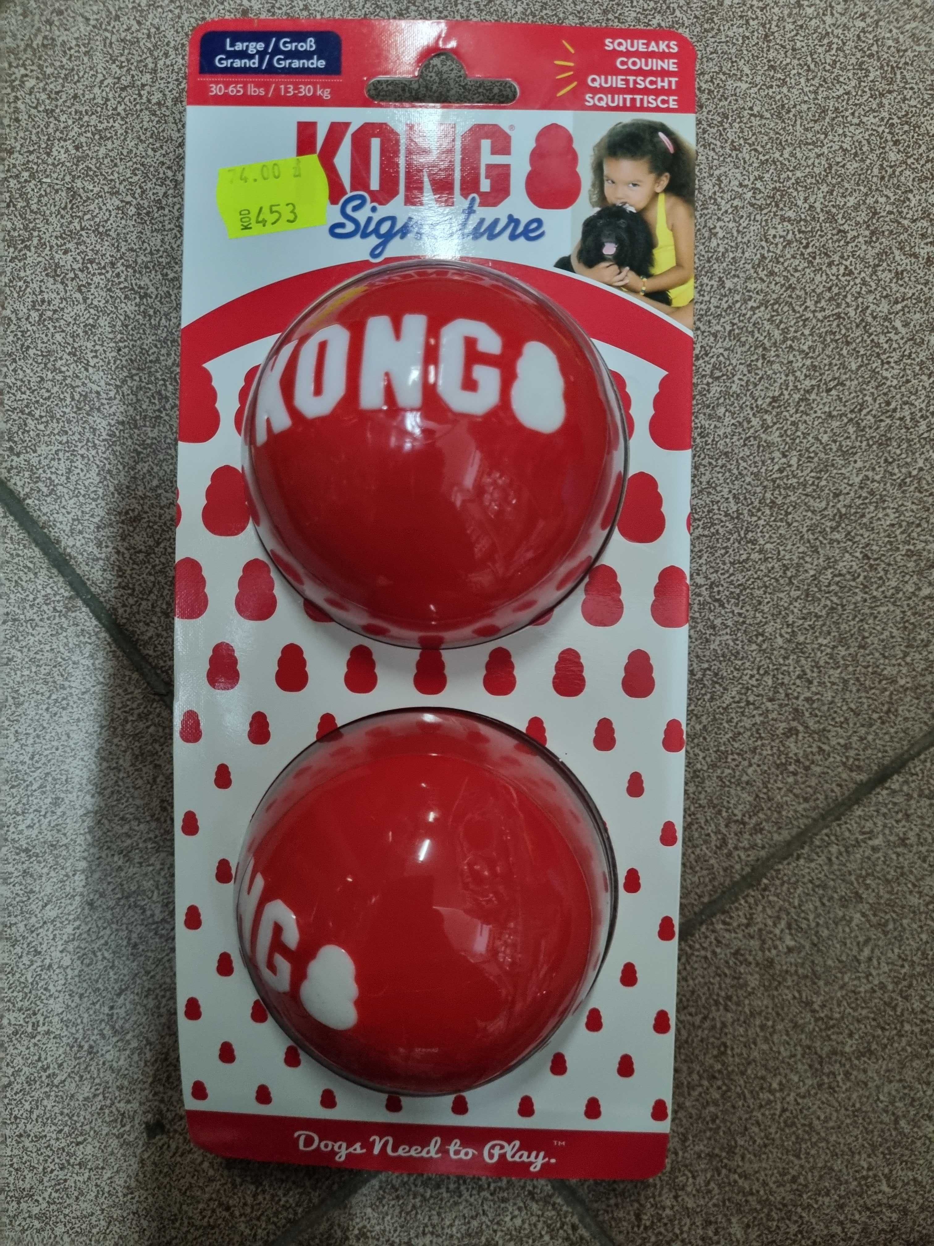 Zabawka dla psa Kong Signature Ball L