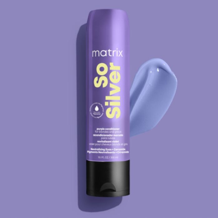 Odżywka Matrix So Silver z Pigmentem Włosy Siwe Platynowy Blond 300ml