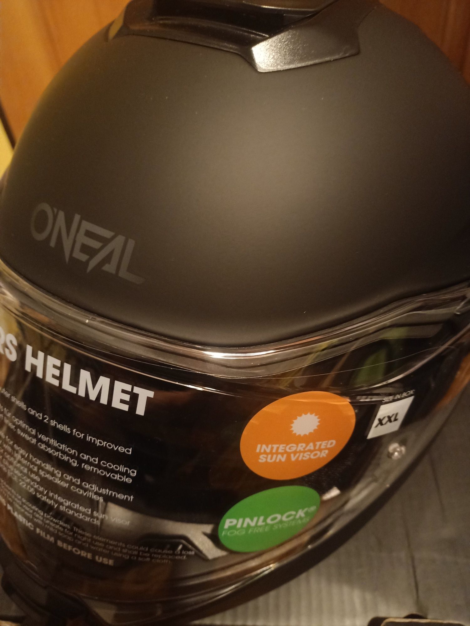 Kask z podnoszoną szczęką O'Neal M-SRS SOLID V.22 black
