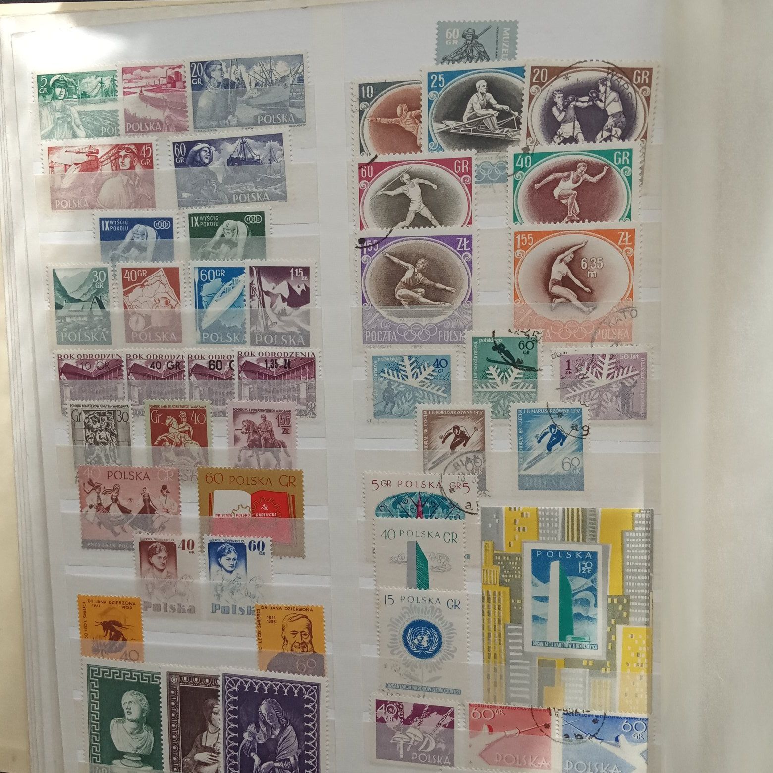filatelistyka znaczki karty pocztowe