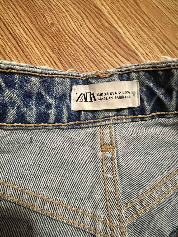 Джинсові шорти zara