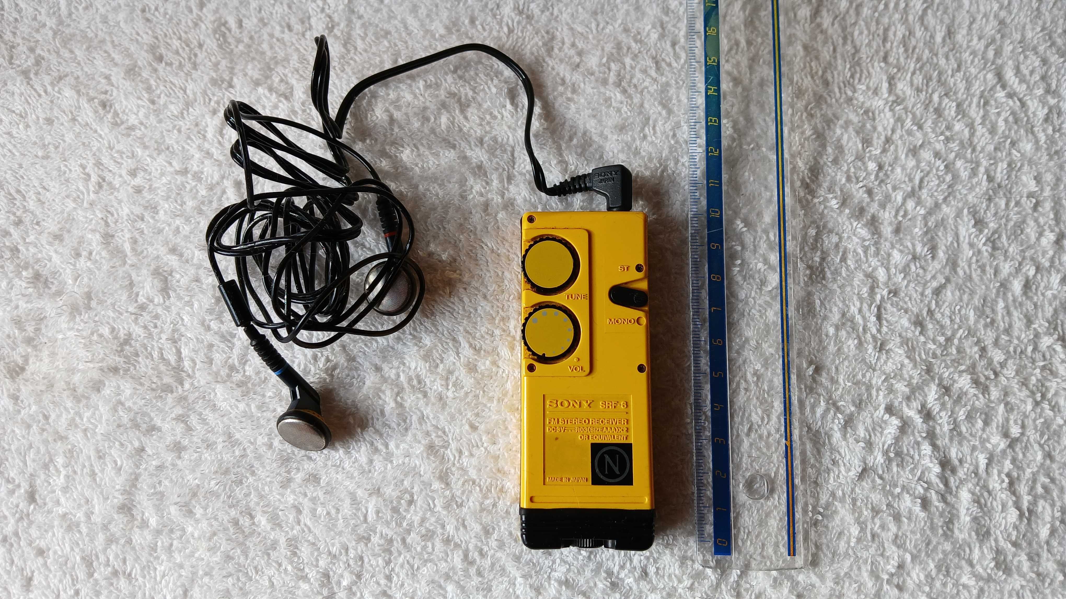 Rádio a pilhas portátil Sony Walkman Sports