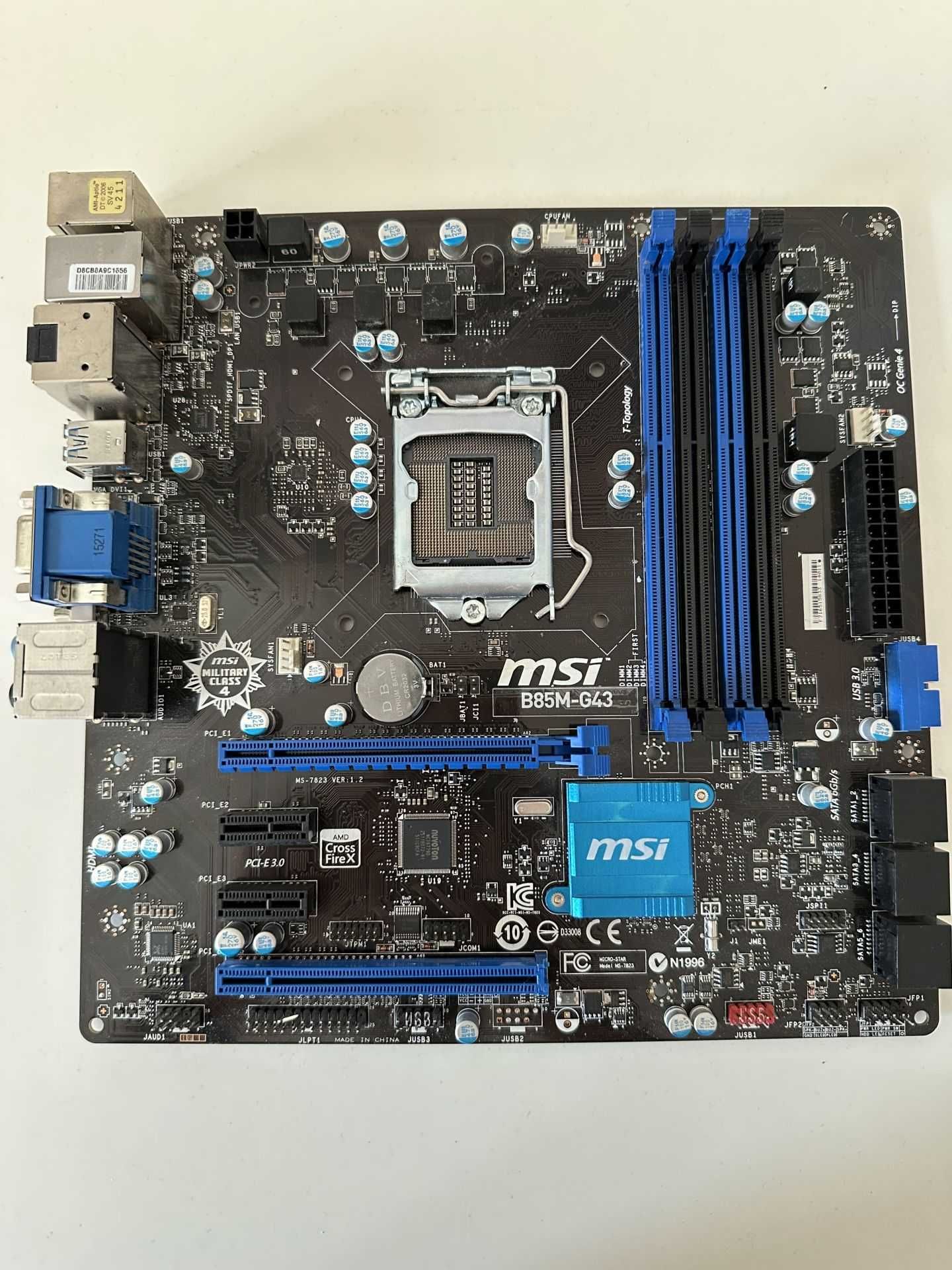 Материнська плата MSI B85M-G43 s1150