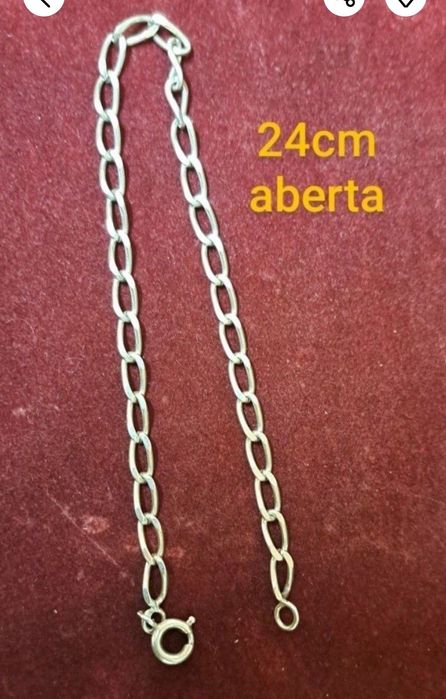 Pulseiras em prata homem.