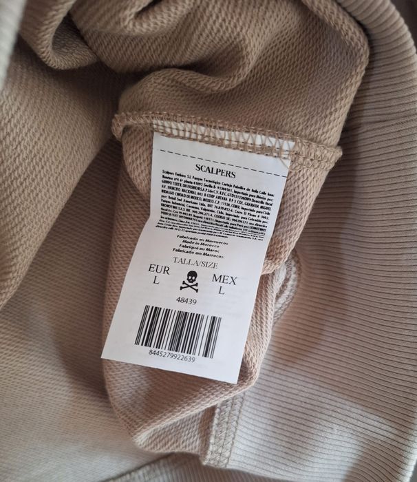 Scalpers Classic Skull Sweatshirt - Size L