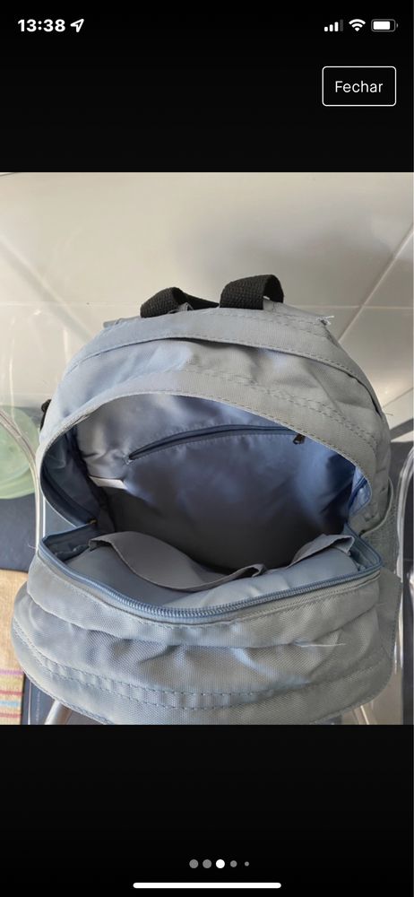 Mochila nova em azul