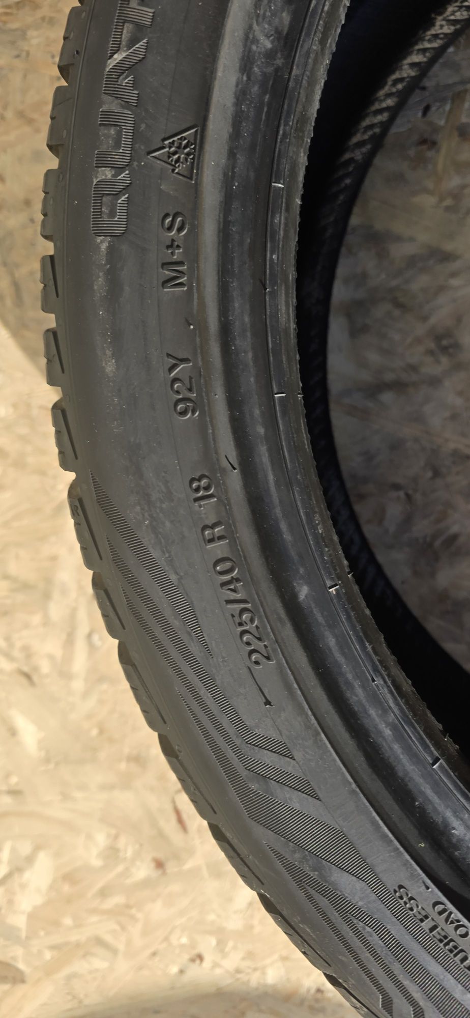 2x 225 40R18 Vredestein Quatrac Pro Wielosezon