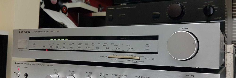 Sintonizador Kenwood KT-30l, Em Bom Estado