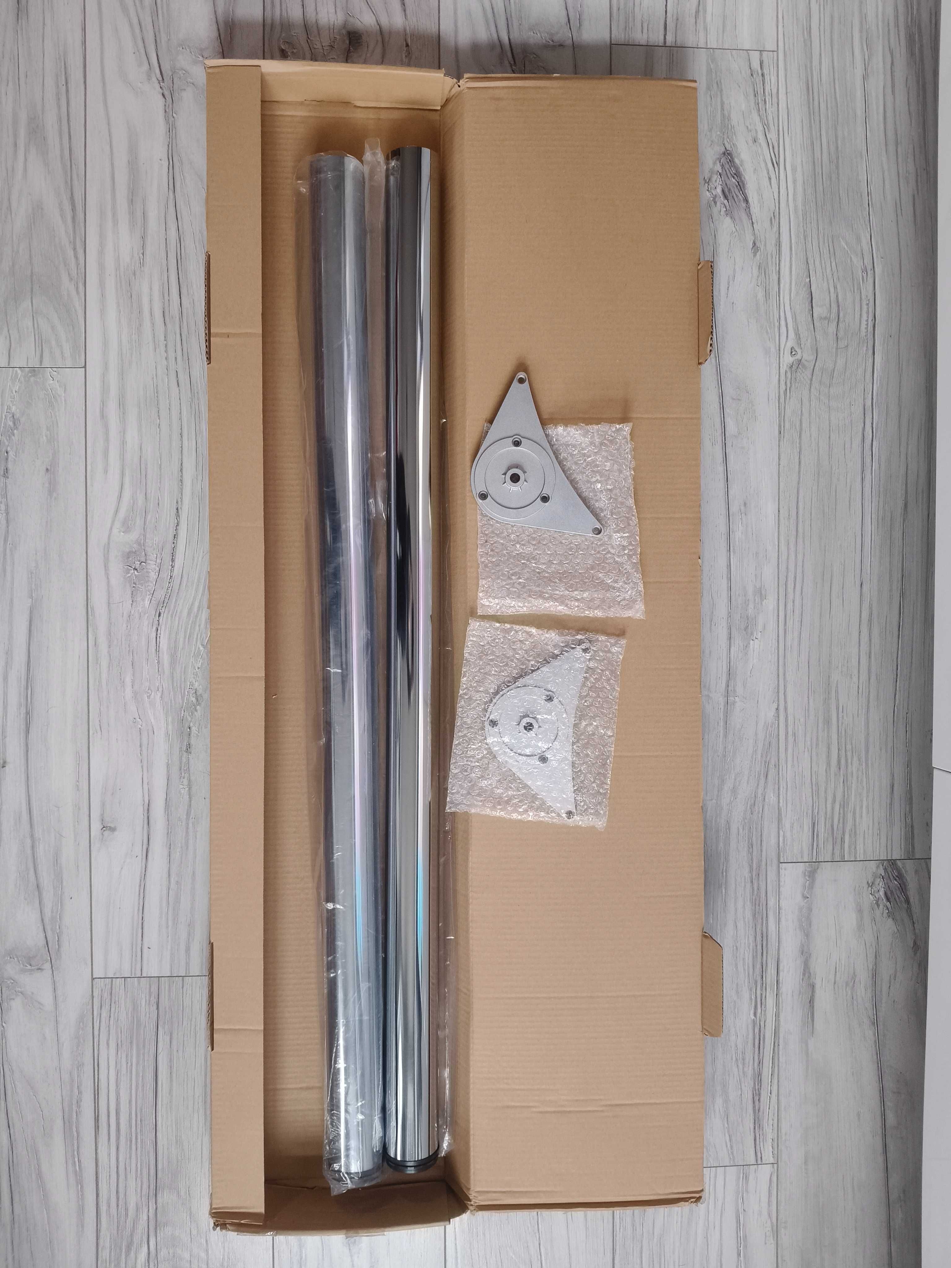 Nogi chromowane 110 cm