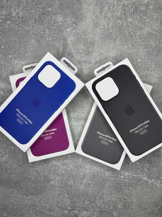 Силіконовий чохол MagSafe iPhone 16 Pro Max - ЯКІСТЬ ОРИГІНАЛУ!