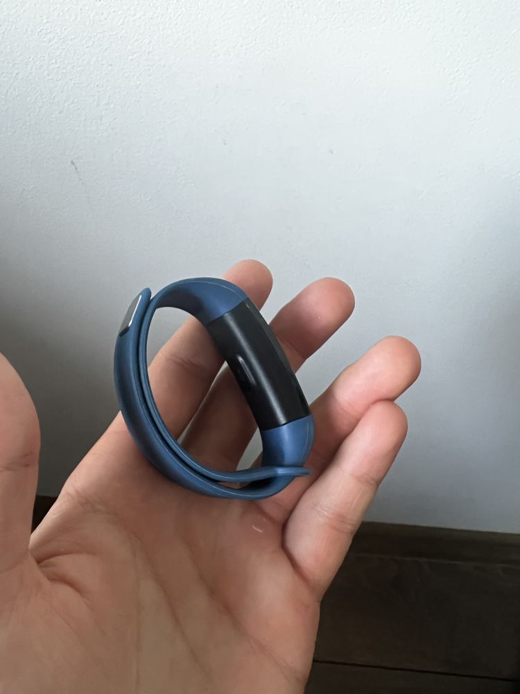 Fitness platinium opaska sportowa nowa niebieska