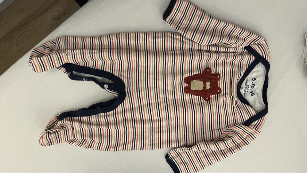 Piżamki pajace chłopiec 68 ciepłe h&m 5.10.15 i inne