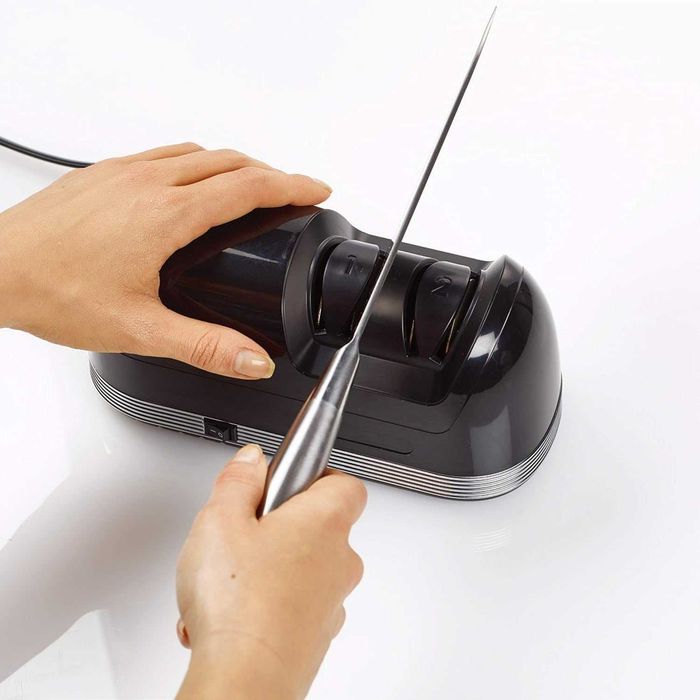 Elektryczna ostrzałka do noży diamentowa uszkodzona