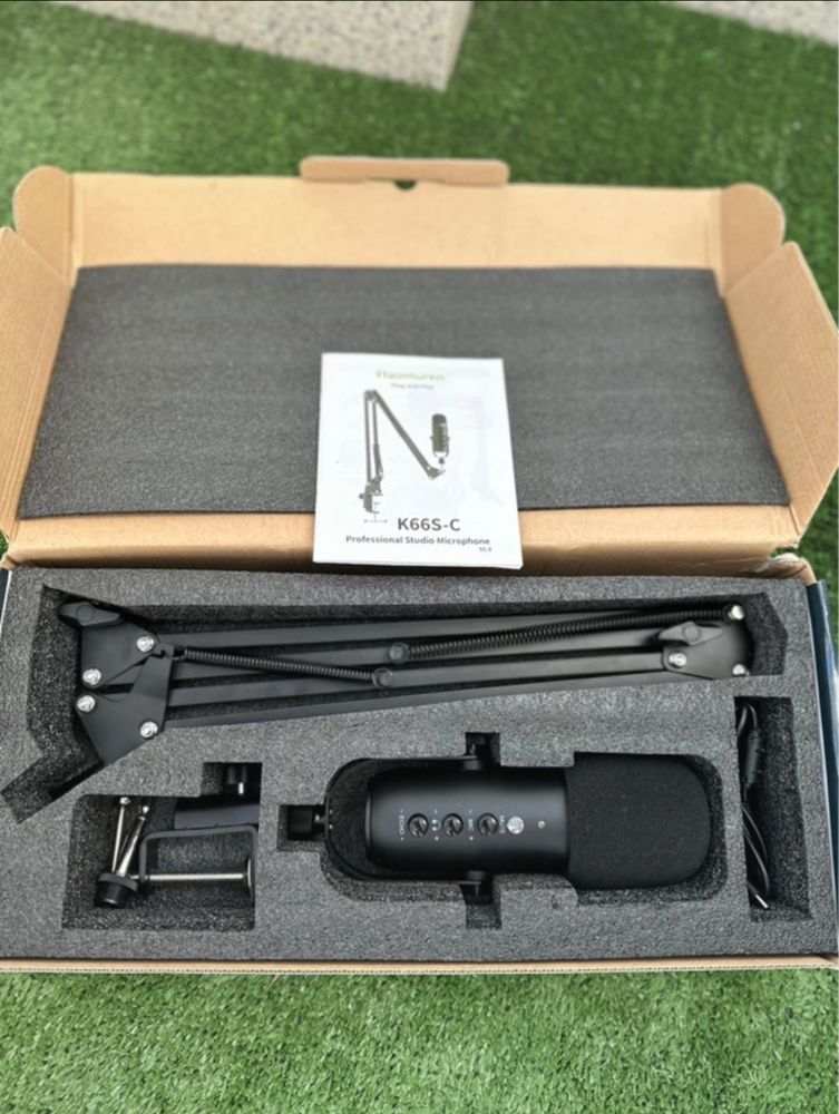 Microphone profissional de estudio