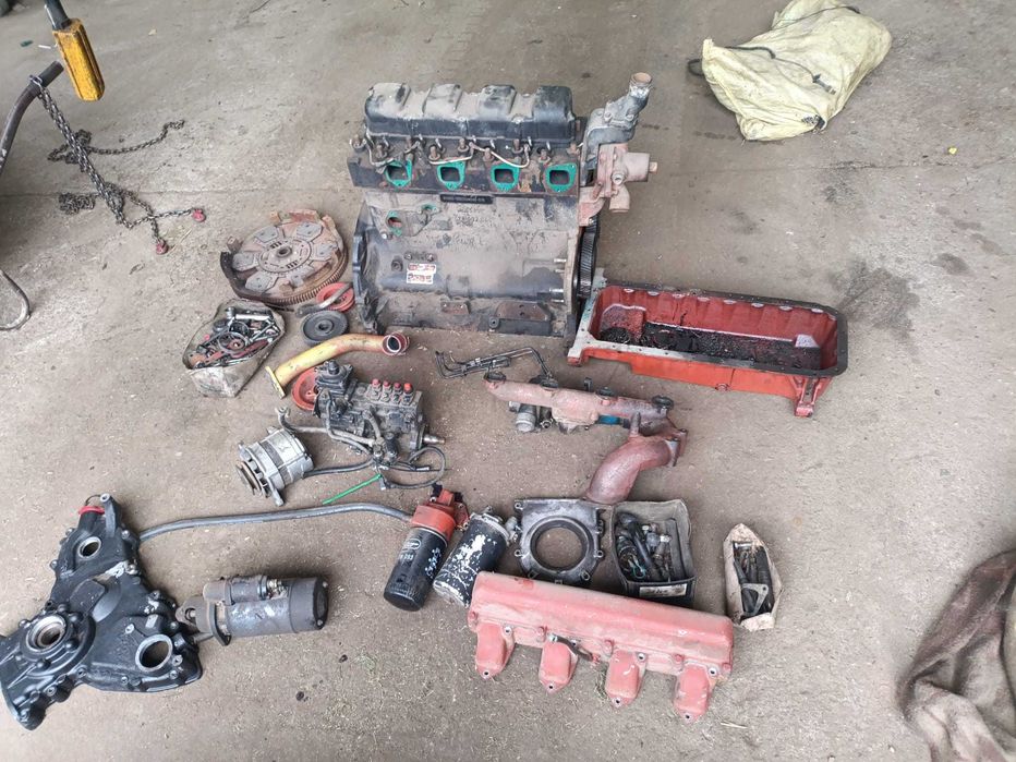 Silnik Zetor Forterra 11441 części pompa wtryskowa rozrusznik głowica