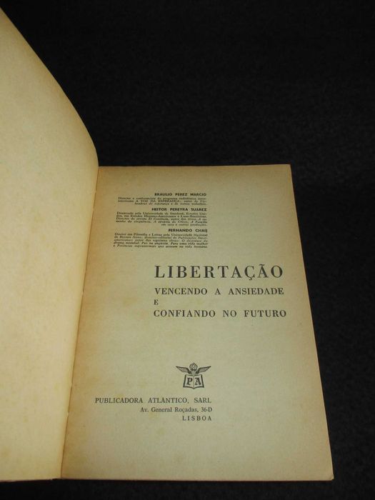 Livro Libertação Braulio Perez Marcio