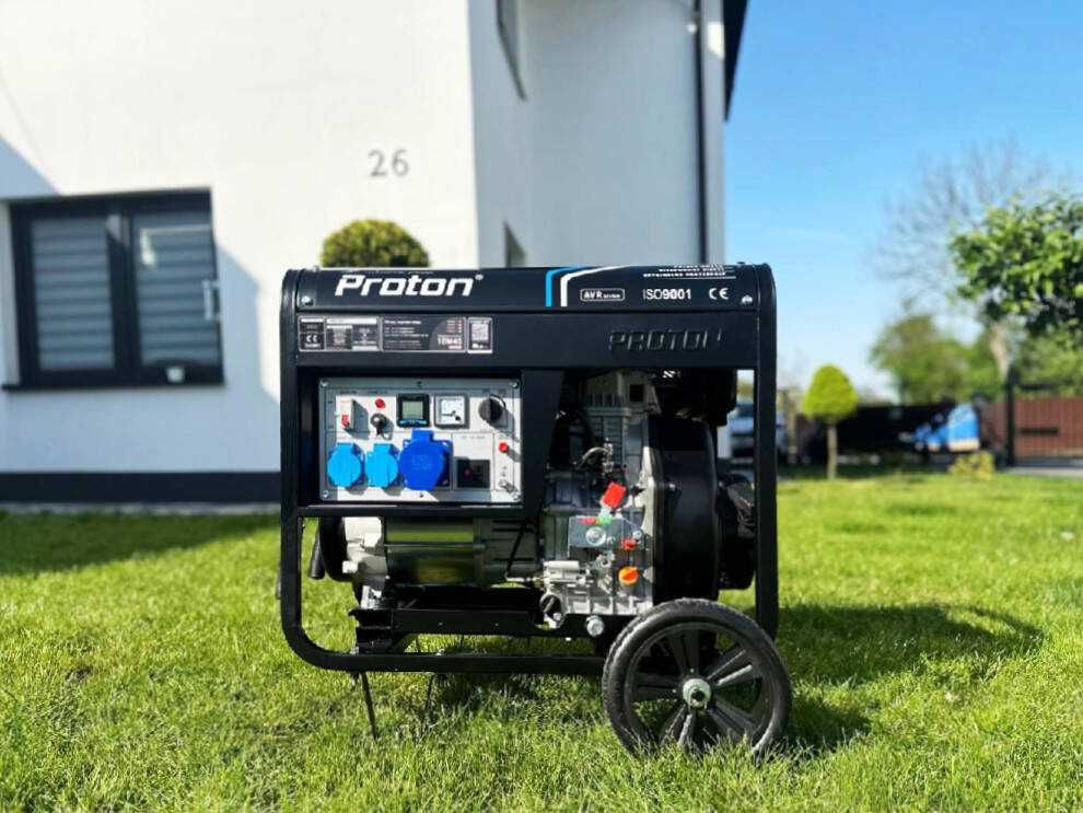 Agregat prądotwórczy jednofazowy 10,6kVA Proton 1 PLUS 7,6kW