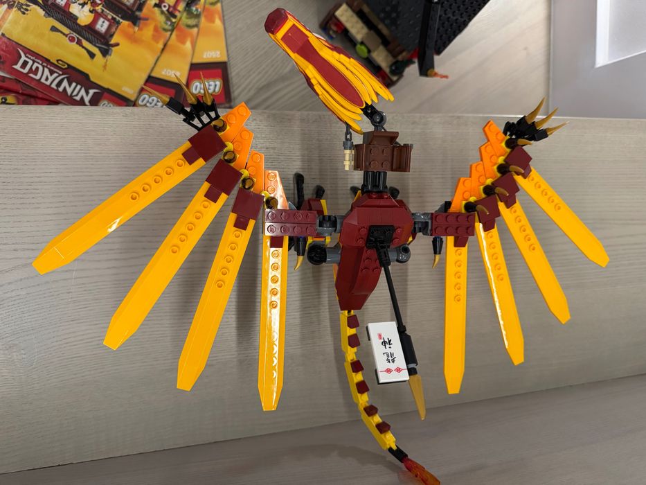 Rezerwacja. Unikat! LEGO Ninjago 2507 Świątynia Ognia KOMPLET