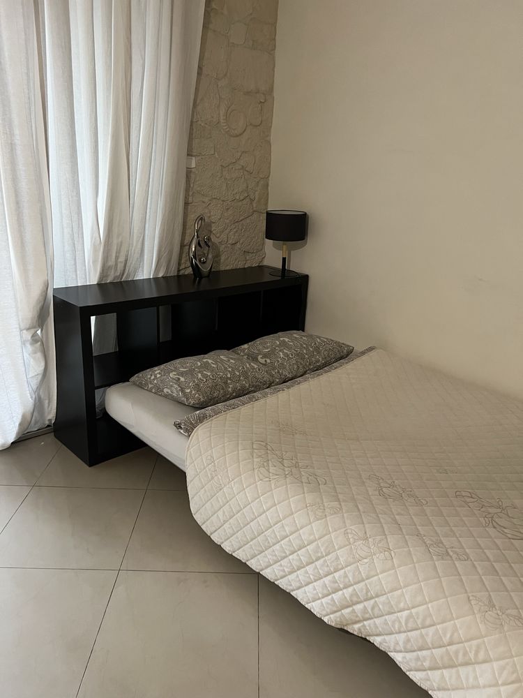 IKEA NYHAMN rozkładana sofa + pojemnik- beż.