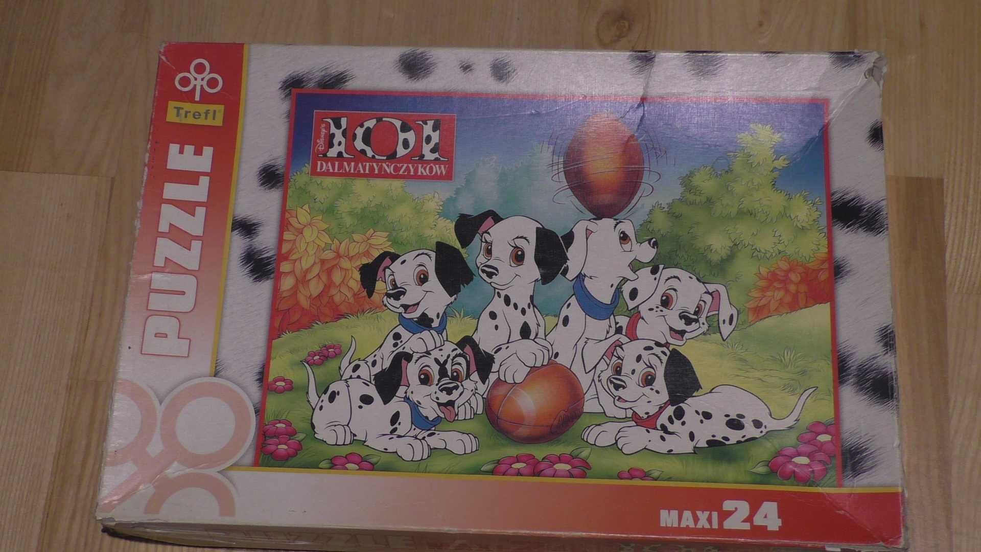 Trefl Puzzle 101 Dalmatyńczyków 24 szt.