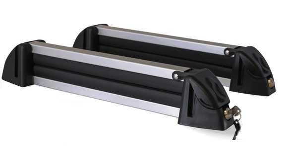 Bagażnik Uchwyt Narciarski Aluminiowy 4 par Nart narty 2 Deski Snow