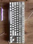 SPC Gear GK630K Onyx White Tournament Kailh Brown RGB