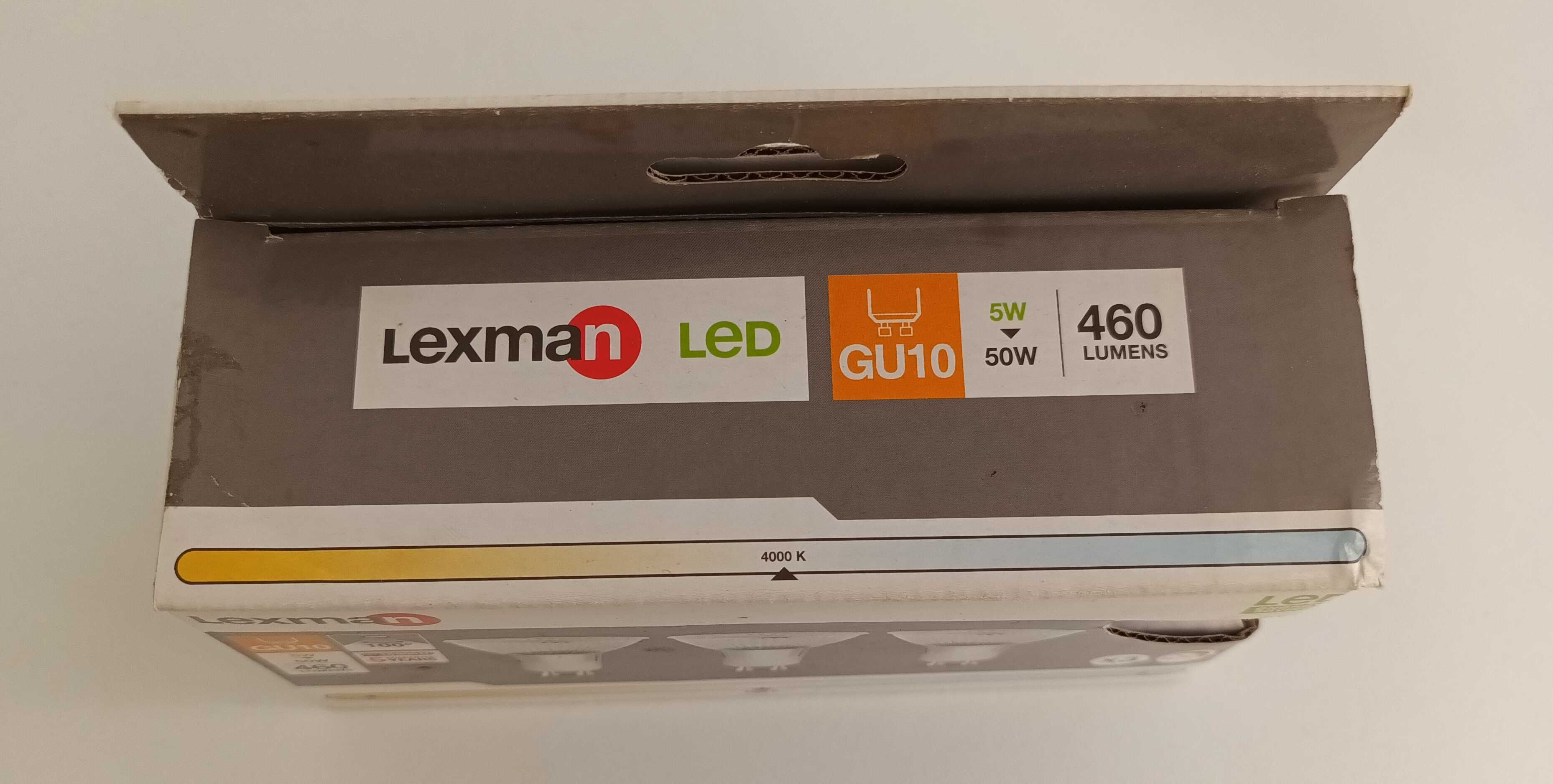 Lâmpadas Lexman LED 4000 K GU10 460 Lumens