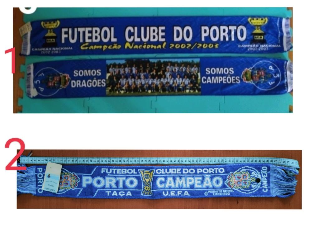 VENDO Cachecol FC PORTO  campeões 02/03 e Taça UEFA