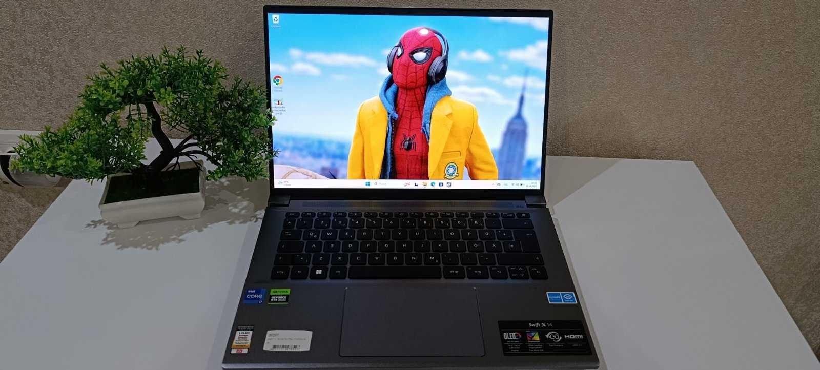 3K OLED WQXGA/i7 13700h/RTX 4050 6gb - Acer Swift X
(SFX14-71G-77BA)