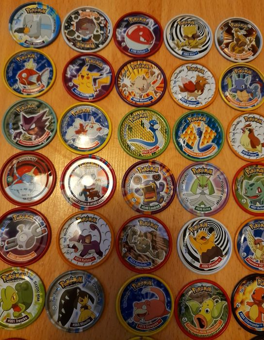 Metal  tazo kapsle  Pokemon