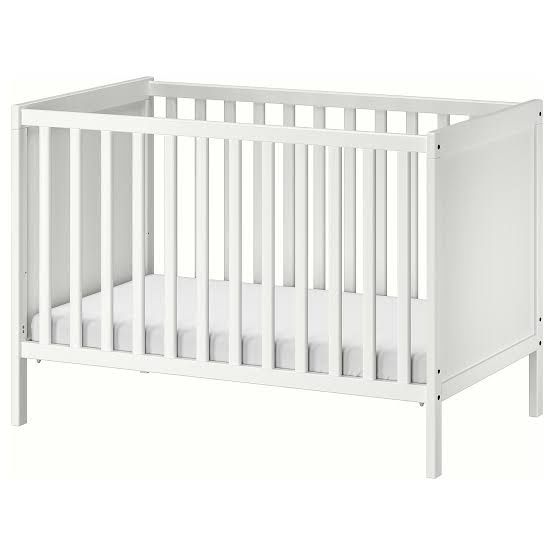 Łóżeczko Ikea sundvik z materacem