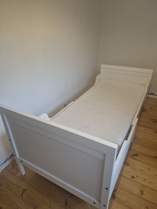 Łóżko rosnące Ikea Sundvik plus pojemnik Vardo i materac gratis