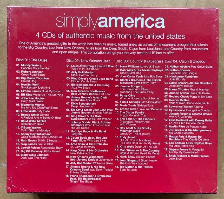 Simply America 4CD продам