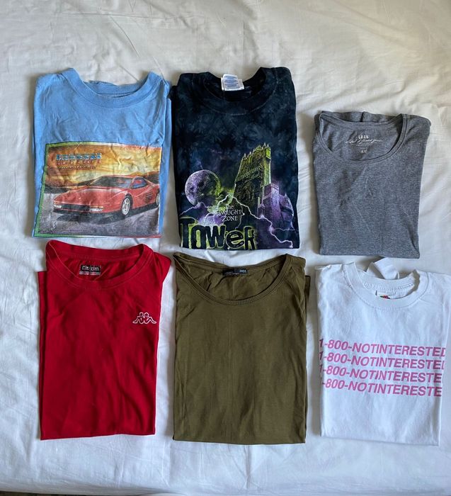 Tiszerty 6 sztuk dziewczyka