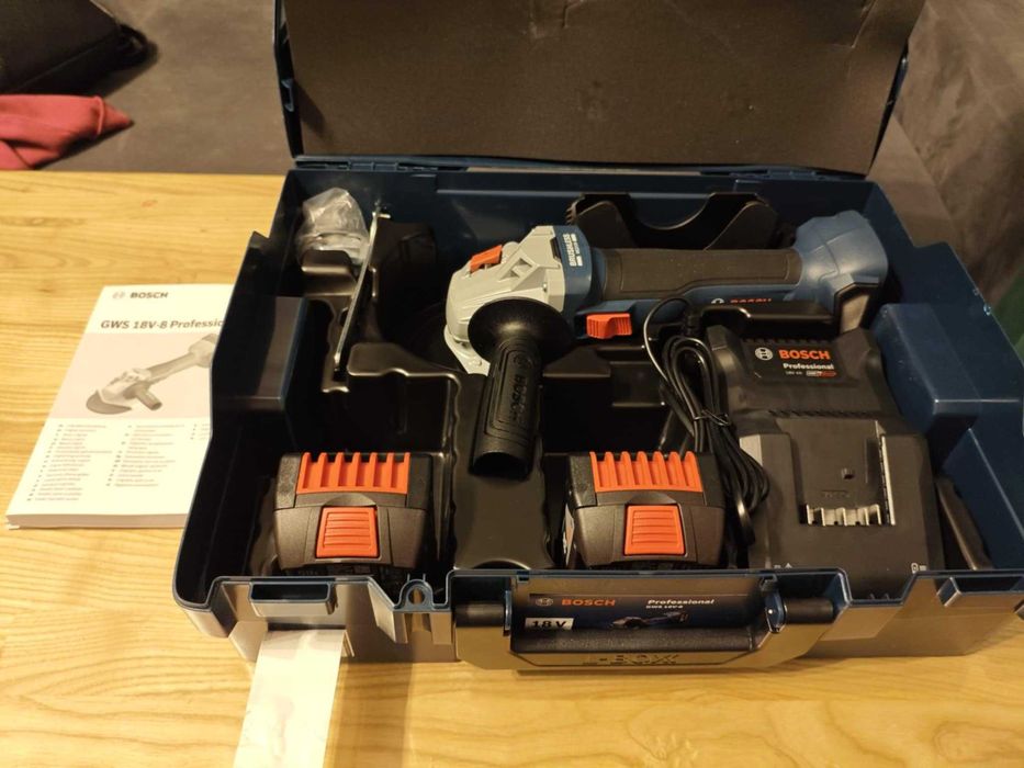 Szlifierka kątowa akumulatorowa BOSCH Professional GWS 18V-8