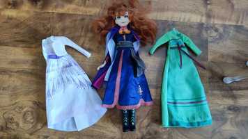 Kraina lodu lalka Anna + sukienki dodatkowe
